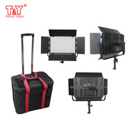 Équipement de studio photo LED à piles, kit de lampes pour la production