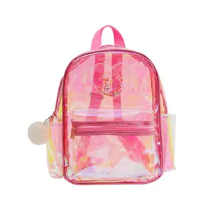 Водонепроницаемый ПВХ прозрачный мешок для детей горячая Распродажа ПВХ рюкзак Детский прозрачный Рюкзак молодежный школьный рюкзак