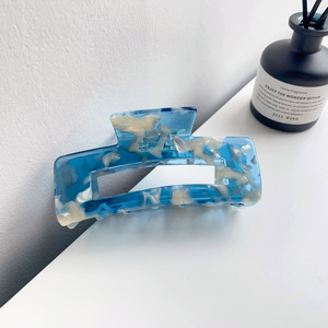 Pinza de <span class=keywords><strong>Pelo</strong></span> Cuadrada de Acetato Vintage de 10.5cm con Estampado de Leopardo, Hecha a Mano, para Uso Diario, Tamaño Extra Grande, Venta al Por Mayor Personalizada - Product Image 6