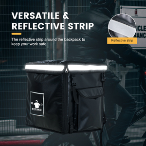 Grand <span class=keywords><strong>sac</strong></span> de livraison étanche pour vélo, moto, pizza, aliments chauds, <span class=keywords><strong>isotherme</strong></span> - Product Image 4