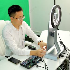 Nhà máy tùy chỉnh 15.6 inch 2K HD Máy tính để bàn thông minh tiktok Thiết bị phát trực tiếp IPS màn hình Facebook <span class=keywords><strong>Youtube</strong></span> máy phát trực tiếp - Product Image 4