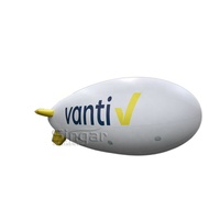 Ballon publicitaire géant gonflable personnalisé en forme de dirigeable à vendre
