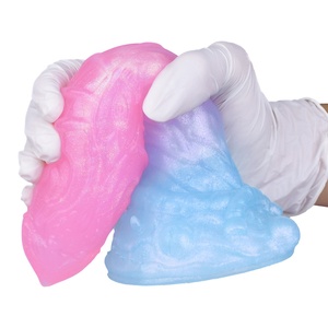 FAAK Dildo Suave con Forma de Pene, Masajeador Vaginal, Plug Anal, Dilatador de Ano, Juguete Sexual para Mujeres y Hombres, Masturbador, Juguetes para Adultos - Product Image 3