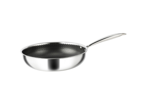 Chef's Classic Juego de utensilios de cocina de 8 piezas Colección de acero inoxidable de <span class=keywords><strong>3</strong></span> capas Tapa de vidrio templado con fondo de inducción Logotipo personalizable - Product Image 3