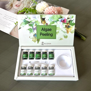 Sérum anti-âge biologique, éponge <span class=keywords><strong>d</strong></span>'algues exfoliante, ensemble de soins de la peau du visage pour l'élimination de l'acné, éclaircissement, réparation des taches et marques du visage - Product Image 1