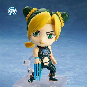 JOJO Stone Ocean Jolyne <span class=keywords><strong>Cujoh</strong></span> Q versión Nendoroided figura de cambio de cara móvil Anime modelo ornamento 1815 - Product Image 4