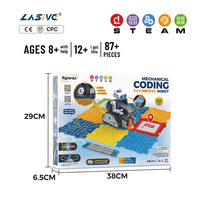 Juguetes Educativos LASIVE, Kits de Ciencia Robótica, Experimentos Científicos STEAM, Ensamblaje Mecánico, Programación Infantil, Juguetes Robóticos Interactivos con Control Remoto