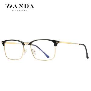 Gafas Rectangulares Danda Eyewear Tr90 con Protección Anti Luz Azul, Monturas Ópticas Unisex para Miopía y Uso en Computadora - Product Image 4