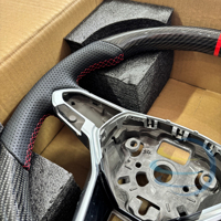 Maßgefertigtes Carbon-Lenkrad Volante für Volkswagen VW Golf MK 4 5 6 6r 7 7.5 8 R GTI GTD GTE Variant R-Line Polo 6r