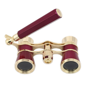 Binoculares de Ópera LUXUN 3X25 de Metal Antiguo para <span class=keywords><strong>Damas</strong></span>, Binoculares de Ópera Dorados de Moda para <span class=keywords><strong>Teatro</strong></span> con Mango - Product Image 2