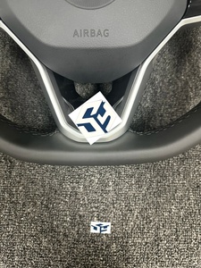 พวงมาลัยหนังแท้แบบกำหนดเอง ใช้ได้กับรถยนต์ Volkswagen <span class=keywords><strong>VW</strong></span> Golf 4 5 6 6r 7 7r 7.5 8 R POLO GTI GTD MK4 8 7 6 5 MK7 Mk8 <span class=keywords><strong>Scirocco</strong></span> - Product Image 5