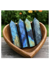 Nouvelle arrivée : tour en cristal de labradorite arc-en-ciel, obélisque sculpté à la main, pierre de guérison, meilleur prix de gros - Product Image 3