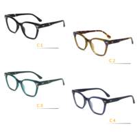Dernières Tendances : Lunettes de Vue Femme Œil de Chat en Acétate Laminé de Haute Qualité – Montures Optiques Colorées pour Femmes