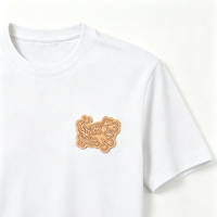 Écussons en cuir PU pressé à chaud personnalisés, étiquettes écologiques pour vêtements, accessoires de confection à coudre, vente en gros, OEM, faible MOQ