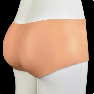 Pantalones de silicona líquida realistas con forma de pene, bragas de alta elasticidad para realce de glúteos grandes para mujeres, lesbianas, travestis y transgénero. - Product Image 6