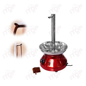 5 couches noir/rouge chocolat fontaine Machine chocolat <span class=keywords><strong>Fondue</strong></span> cascade fontaine Machine pour les fêtes de mariage hôtel - Product Image 4