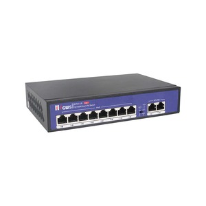10/100M PoE <b>Network</b> <b>Switches</b> 8 + 2 Port Uplink Ethernet <b>Switch</b> for CCTV Security - Product Image 3