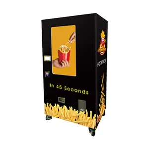 2021new developed and research automatic french fries vending machine popular PA-C8