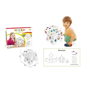 Gioco genitore-figlio 3D fai da te cartone animato animale Puzzle giocattolo Doodle <span class=keywords><strong>cane</strong></span> con penne - Product Image 5