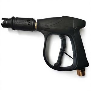 Boquilla Ajustable en Forma de Abanico <span class=keywords><strong>para</strong></span> Pistola de Lavado de Autos de Alta Presión con Conexión Rápida y Cepillo - Product Image 1