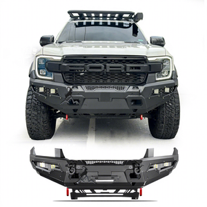 กันชนหน้าเหล็ก F16Series รถออฟโร้ดกันชนหลังสำหรับ-<span class=keywords><strong>Ford</strong></span> Ranger <span class=keywords><strong>wildtrak</strong></span> XLT XLS XL 2022 2023 + T9 <span class=keywords><strong>Everest</strong></span> 2023 - Product Image 1