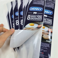 Prix de gros pour Logo personnalisé Autocollants Fruits Légumes Papier Alimentaire Étiquette Impression Étiquettes d'emballage pour Sandwich Snack Emballage