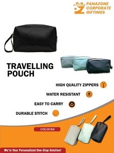 Pochette de voyage durable et résistante à l'eau avec plusieurs compartiments Organisateur spacieux et léger pour le maquillage des articles de toilette - Product Image 4