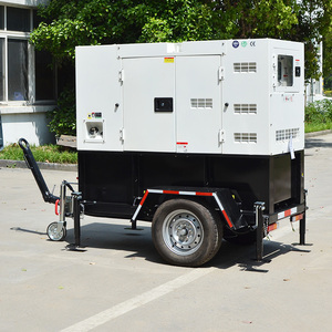 WP-Y16GF Trailer loại 20-500kva Máy phát điện thiết lập với mở khung 1500 vòng/phút alternator 24V DC bắt đầu 440V 50/60Hz làm mát bằng nước - Product Image 4