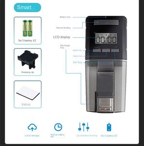เครื่องให้อาหารปลาอัจฉริยะแบบ WiFi - ตั้งเวลาอัตโนมัติสำหรับตู้<span class=keywords><strong>ปลา</strong></span> ควบคุมระยะไกลผ่านแอปพลิเคชัน ดีไซน์ประหยัดพลังงาน 5W - Product Image 4