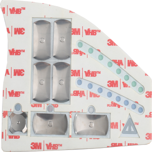 Nhà Sản Xuất Tùy Chỉnh Màng Bàn Phím Không Thấm Nước IP67-68 Hình Chữ Nhật Kim Loại <span class=keywords><strong>Dome</strong></span> Đồ Họa Lớp Phủ Màng Bảng Điều Chỉnh - Product Image 5