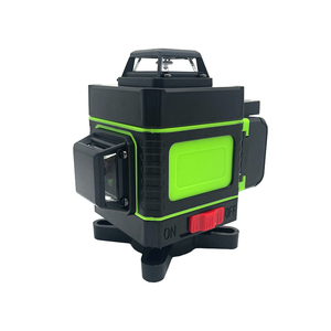 CG4300 Niveau laser industriel rechargeable à 3 cônes à lumière verte auto-nivelant 3x360(3D) Deux LiBatteries 16 lignes Croix à trois plans - Product Image 5