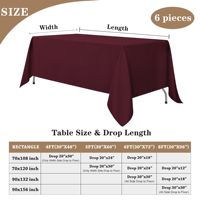 Nappe Moderne Tissée Personnalisable 90x156 Pouces pour Commandes en Gros - Tissu 100% Polyester Lavable pour Maison, Mariage, Banquet, Hôtel, Salle à Manger