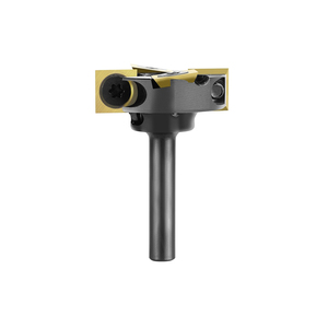 Miaorui 6.35*31.75 * 47L *(2 + 2)T menuiserie alésage forets or rainurage fraise carbure CNC routeur mèches <span class=keywords><strong>bois</strong></span> rabot outils - Product Image 1