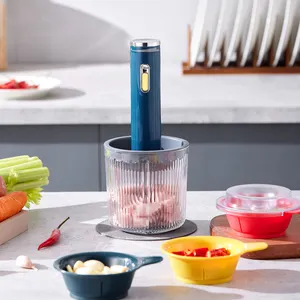 Electric Household Home Multi-funciton Food Meat Vegetables Seasonings Ingredients Grinder Chopper Mincer