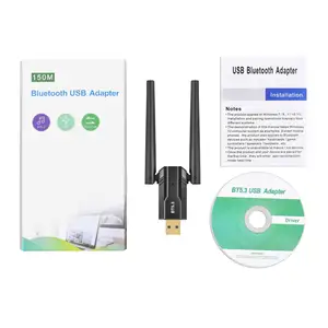 Bluetooth Adapter For PC 5.3 Long Range Bluetooth Dongle 492FT/150M Wireless Transfer Transmitter Receiver USB Bluetooth Adapter