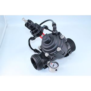Válvula de Presión para Riego Agrícola DN50, Rosca Interna, Tipo Piloto de Plástico, Normalmente Abierta, Unidireccional, Electrónica/Manual, DC9V - Product Image 5