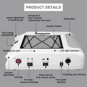 2088 Équipement de manucure Autres fournitures pour ongles Perceuse pour ongles Lampe UV - Product Image 4