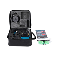 Niveau laser industriel automatique 2400 mAh à rotation 360°, étanche IP-54, précision +/-1 mm, vente chaude