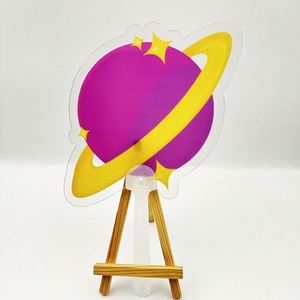 พัดมือพลาสติกใสแบบใหม่สไตล์เคป๊อป พร้อมงานฝีมือพลาสติกใสสุดน่ารัก - Product Image 6