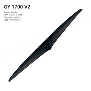 NUEVO GY 1700 High Performance Carbon Fiber Hydrofoil Big Blade Nuevo diseño Front Wing Kite Wing Board Tabla de surf Foil Ocean Waters - Product Image 2