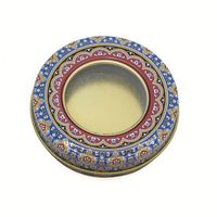 Grande boîte en fer safran emballage en fer blanc collations biscuits 3G 5G 10G bouchon à vis en étain safran sans couture stockage des aliments-pour Dubaï
