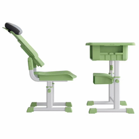 Ensemble de bureau et chaise d'école de qualité supérieure, nouveau design, vente en gros