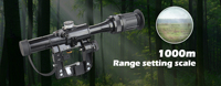 Lunette de visée 4X26 SVD HK1-0419, lunette de chasse, lunette tactique