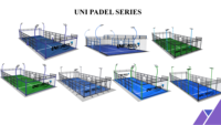Courts de Padel Panoramiques à Prix Compétitif, Vente Chaude chez le Fournisseur Mondial de Courts de Padel (Cancha de Padel)