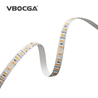 Bande lumineuse LED 2835, 120 LED, rétroéclairage, 5 m, IP20, bandes lumineuses en aluminium pour villa, hôtel