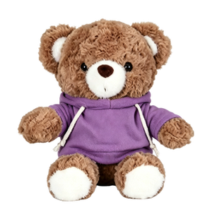 Ours en peluche personnalisé avec logo, jouet en peluche doux, animal en peluche réconfortant, impression personnalisée, cadeau promotionnel, expédition immédiate, anniversaire - Product Image 5