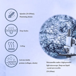 Crema Facial de Microagujas con Esponja de Algas Verdes de Marca Privada para Eliminar el Acné y las Marcas, Reducir los Poros y Rejuvenecer la Piel - Product Image 4