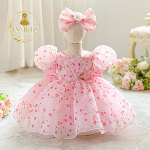blue dress for baby girl Princess Elsa Princess Birthday Party Dress for Little Girls with –  fancydresswale.com