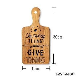 Cartello da parete in legno art home decor indoor inspirational quotes hanging decor restaurant bar tagliere vassoio per pizza - Product Image 2