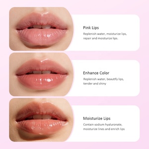Gel Humectante Antiarrugas para <span class=keywords><strong>Labios</strong></span>, Ácido <span class=keywords><strong>Hialurónico</strong></span>, Mascarilla Labial de Cristal Rosa, Cuidado Nocturno, Mascarilla Labial de Colágeno - Product Image 5